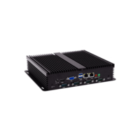 WLANiPC Mini PC Industrial Core i7 11th 1165G7 8GB DDR4 256GB 2 LAN 6 RS232 RS485 Computadora sin ventilador
