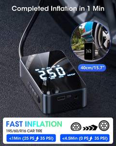 <span class=keywords><strong>Gonfleur</strong></span> de pneus Compresseur d'air portable sans fil <span class=keywords><strong>12</strong></span> <span class=keywords><strong>volts</strong></span> <span class=keywords><strong>Gonfleur</strong></span> de pompe à air entièrement à écran 810 <span class=keywords><strong>Gonfleur</strong></span> de pneus - Product Image 5