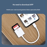Compatible con Lector de Tarjetas USB-C para SD/TF/MicroSD, Material ABS, Modelo Bf333
