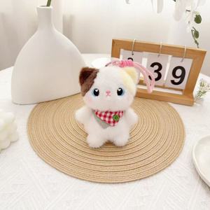 Boneka Gantungan Kunci Lucu Menggemaskan Harum Ukuran Saku Mainan Boneka Anjing Kecil Bahan PP Cotton Unisex Ragdoll Puppet - Product Image 5