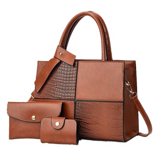 Túi xách nữ mới về, kiểu dáng vintage, chất liệu giả da PU vân cá sấu, bộ túi thiết kế dành cho nữ - Product Image 5