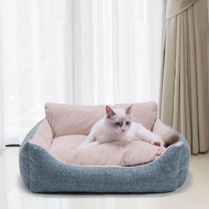 Super Zachte Stof Verwijderbare Cover Bolster Hond Bed Kussen <span class=keywords><strong>Big</strong></span> Size Pet Bed - Product Image 2