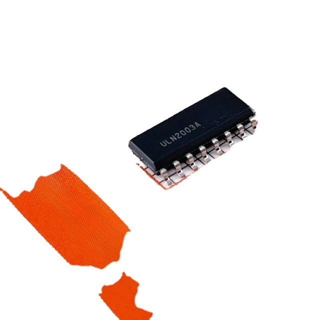 ULN2003ADR 7-Channel NPN Darlington Transistor Array 500mA 50V SOP-16 IC for Relay Stepper Motor LED Driver Applications