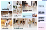 Robot humanoïde portable intelligent 21 DoF Bumi avec caméra et capteur IMU 6TOPS 0,5 m/s, contrôlé par la voix pour l'apprentissage et l'usage quotidien