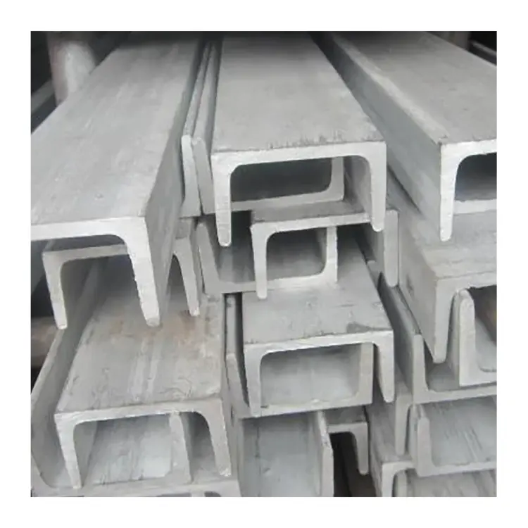 Q355b/C/D/E Carbon V Channel Steel Venta de canales de acero usados