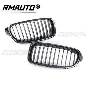 1 Paire de Grilles de Calandre Avant en Fibre de Carbone pour BMW Série 3 F30 F31 F35 2012-2018, Accessoires de Style Automobile - Product Image 4
