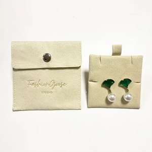 Bolsa de Embalaje de Joyería de Microfibra de Terciopelo con Logotipo Personalizado Impreso, Previene Efectivamente los Arañazos y la Oxidación de las Joyas - Product Image 1