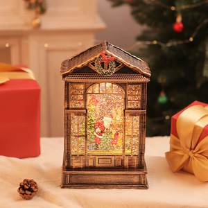 Lanterne à eau musicale lumineuse bonhomme <span class=keywords><strong>de</strong></span> neige doublée USB/à piles pour cadeaux <span class=keywords><strong>de</strong></span> décoration <span class=keywords><strong>de</strong></span> festival <span class=keywords><strong>de</strong></span> Noël - Product Image 4