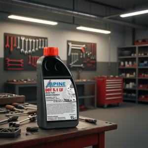 Líquido de Frenos y Lubricante Sintético ALPINE DOT 5.1 LV, Cumple con la Norma SAE, con Aceite Base para un Rendimiento Óptimo - Product Image 5