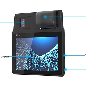 Tablet con Stampante Termica <span class=keywords><strong>da</strong></span> 8'' Certificato FBI, con FAP20, Lettore di Impronte Digitali Morpho, RFID, NFC, MRZ, Batteria <span class=keywords><strong>da</strong></span> 10000mAh per Registrazione Elettorale - Product Image 1