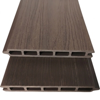 Panneau mural WPC co-extrudé ignifuge, imperméable, à grain de bois, classe B1, faible entretien, pour revêtement intérieur et extérieur