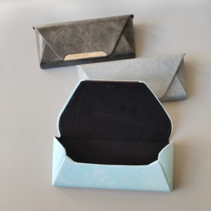 Estuche de Gafas de Sol de Cuero PU, Caja de Gafas Ópticas con Diseño Único y Logotipo Personalizado - Product Image 2