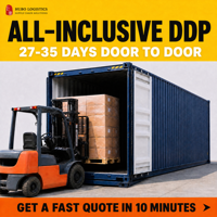 Expédition FCL Mexique Porte-à-Porte DDP 27-35 Jours Conteneur Complet 20ft 40ft Dédouanement et Taxes Inclus à Mexico