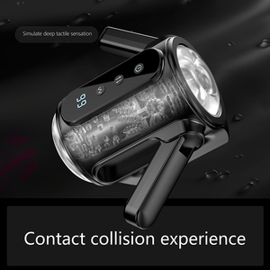 LOVE Factory Hommes Automatique Rétractable Vibration LCD Saxy Toys Double Poignée TPE Matériel Prix de Gros Masturbation Cup - Product Image 5