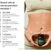 Compléments alimentaires à base de plantes pour adultes, efficaces pour favoriser le péristaltisme intestinal, doux, rapides, sûrs, détoxifiant et purifiant le système digestif en 14 jours