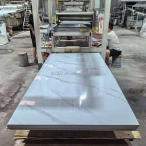 プラークPvc大理石シートPvc壁パネル4x8自己接着3D大理石効果Pvcパネル - Product Image 6