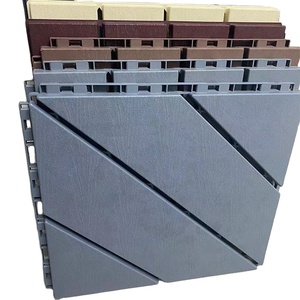 Easy Click Carreaux à emboîtement pour plancher de terrasse en plastique carré - Product Image 2