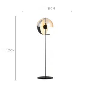 Lampadaire moderne en métal au design unique pour salon canapé grande lampe verticale lampe de lecture latérale pour chambre d'hôtel - Product Image 1