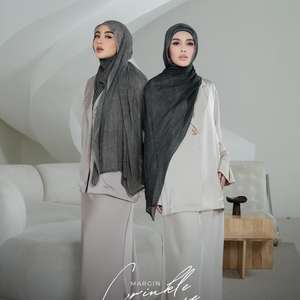 ビスコースパシュミナショール ムスリムヒジャブ ファッションスカーフ マレーシア アラブヒジャブ - Product Image 4