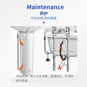 Limpiador Químico en Polvo al por Mayor, Barras Desatascadoras, Limpiador de Cocina y Desagües, Polvo para Baño, Cocina e Inodoro - Product Image 2