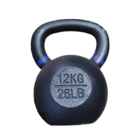 Haltérophilie de gymnastique la moins chère de haute qualité 20kg en fonte bouilloire cloche haltères pour l'entraînement physique