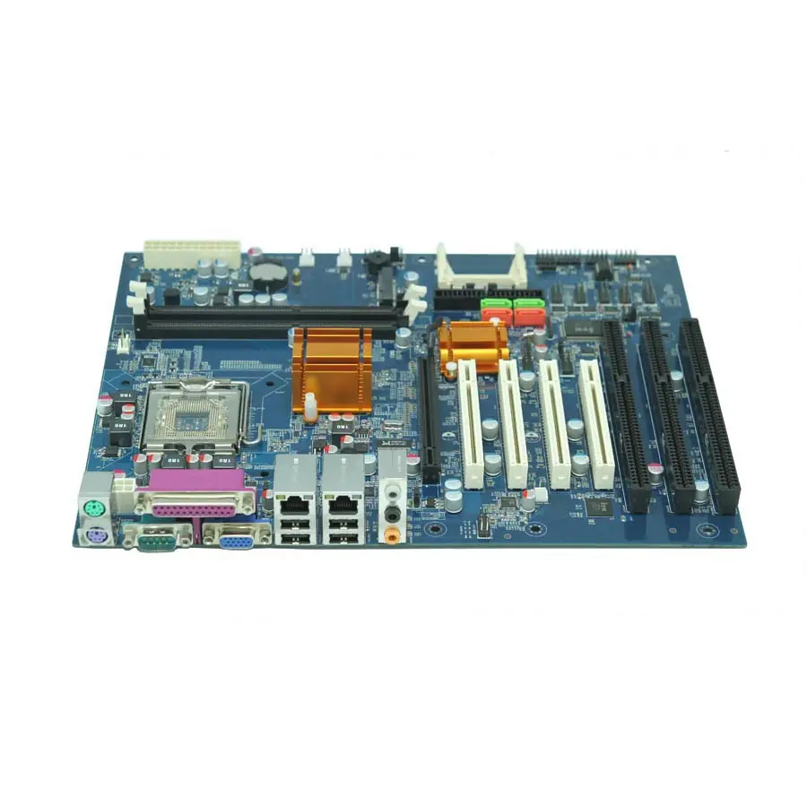 Brandneue G41 mit 3 ISA atx Industrial LGA Sockel Motherboard 3 ISA Steckplatz Winxp Win2000 Win7 System unterstützung Q9650 CPU