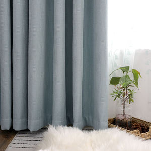 Cortinas <span class=keywords><strong>de</strong></span> decoración del hogar a rayas sólidas personalizadas <span class=keywords><strong>de</strong></span> Innermor para sala <span class=keywords><strong>de</strong></span> estar, dormitorio, <span class=keywords><strong>cocina</strong></span> - Product Image 2
