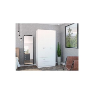 Large <strong>Mirror</strong> Sliding Door Large Capacity Bedroom Wardrobe and Gloss GREY Large Wardrobe - 5 Door &amp; <strong>Mirrors</strong> + 2 X Grey <strong>Bedsides</strong> - Product Image 4