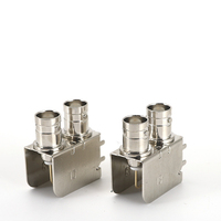 Connecteur femelle à angle droit BNC personnalisé pour PCB