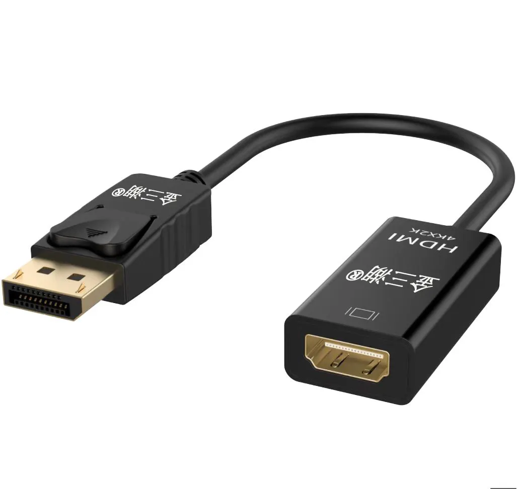 Display Port Hdmi Video 4K 60HZ Adapter DP To HDMI Cable HDTV Converter