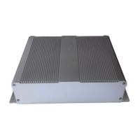 ZHENGSHENG Özel Mini PC Kontrol Kutusu Ekstrüzyon Alüminyum Elektrik Amplifikatör Muhafazası IP54 Bölmeli Elektronik Cihazlar