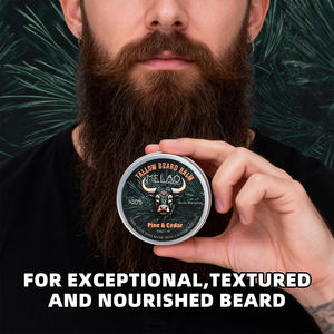 Bio-Vegan Kräuter-Bartbalsam Hersteller ODM Sandelholz-Bartbalsam Butter Weichmachend & Erfrischend Natürlicher Bartbalsam und -öl - Product Image 1