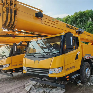 Grue d'occasion QY25KC 25 tonnes Shanghai QY QAY XCA XCT en bon état à prix réduit - Vente chaude - Product Image 1