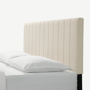 <b>Queen</b> <b>Size</b> Minimalist Design Tufted Pearl White Upholstered Platform <b>Bed</b> with Storage Soft Modern Style Bedroom Furniture - Product Image 4