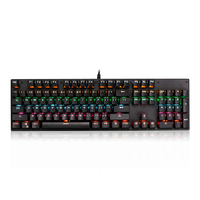 Fournisseur d'usine, promotion de clavier LED, mini souris et clavier filaire rechargeable, studio, jeu, bureau, jeu