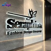 Enseigne personnalisée en acrylique rétroéclairée par LED 3D avec cadre en acier inoxydable, transformateur, télécommande AC, compatible HomeKit, pour mariages, hôtels, boutiques, avec prise.
