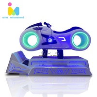 Simulador de Conducción de Motocicletas de Carreras 9D VR de Alta Resolución, para Interiores/Exteriores, PC, Fibra de Vidrio, Metal, Parque de Aventuras, Aeropuerto