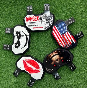 नए फुटबॉल गियर आराम रियर निचले बैक रक्षक रग्बी अमेरिकी फुटबॉल बैकप्लेट वेंट्स कंधे पैड के साथ - Product Image 2