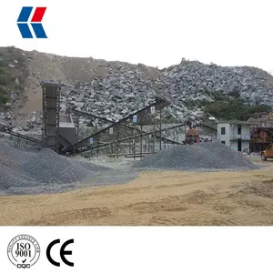 Komple taş kırma tesisi, taş kırma üretim hattı için farklı agrega boyutları