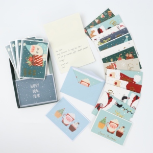 OEM vente en gros impression personnalisée dessin animé enfants bénédiction <span class=keywords><strong>de</strong></span> Noël cartes <span class=keywords><strong>de</strong></span> vœux et <span class=keywords><strong>enveloppes</strong></span> pop-up 3D - Product Image 1