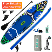 FUNWATER livraison gratuite livraison directe OEM 10'6 "Sup pagaie planche de surf gonflable planche à pagaie moule à vendre pas cher