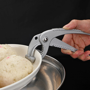 Silver Clip Bowl <b>Tongs</b> Anti Scalding Dish <b>Tongs</b> <b>Kitchen</b> Cooking Tool Set - Product Image 3