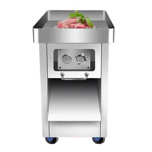 Hot bán công nghiệp thịt máy cắt máy tính để bàn thịt Slicer cho thịt tươi cắt băm nhỏ dicing Lưỡi có thể tháo rời