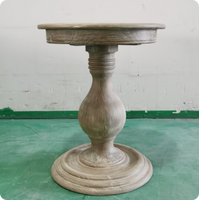 Fabrication professionnelle en Chine table basse antique personnalisée OEM petite table à thé en bois durable mobilier de salon de style moderne