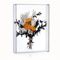 12x12 Tenture Murale En Gros Transparent Acrylique Deep Box Frame pour Art Display