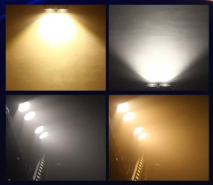 <span class=keywords><strong>Prix</strong></span> bas LED 100W COB bicolore * 4 feux clignotants à quatre yeux fête Rgbw <span class=keywords><strong>Disco</strong></span> éclairage Led Par lumière de scène - Product Image 6