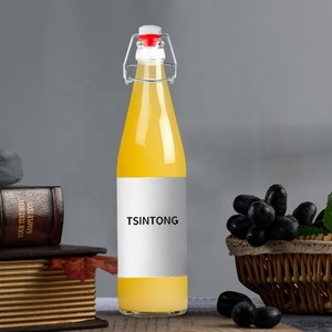 Bouteille en verre scellée de 330 ml, 500 ml, 1000 ml avec bouchon à vis hermétique, sérigraphiée, pour brandy, tequila, vin, liqueur, ferment, marque <span class=keywords><strong>Maoya</strong></span>, Jiangsu - Product Image 2