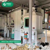 Nouvelle Usine de Moulin à Aliments Automatique Électrique Durable avec Construction en Acier Allié et Acier Inoxydable Capacité de 1 à 100 Tonnes/Heure