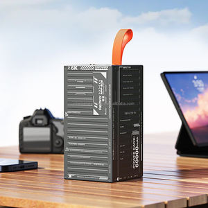 Sáng tạo container LED ánh sáng ngoài trời cắm trại ngân hàng điện 60000mAh khẩn cấp sạc nhanh di động pin di động gói - Product Image 5