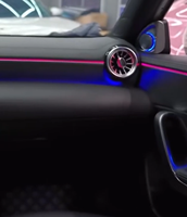 Panneau intérieur style sport W177 pour copilote, éclairage ambiant, Mercedes Benz Classe A 2019-2022, décoration de la console centrale